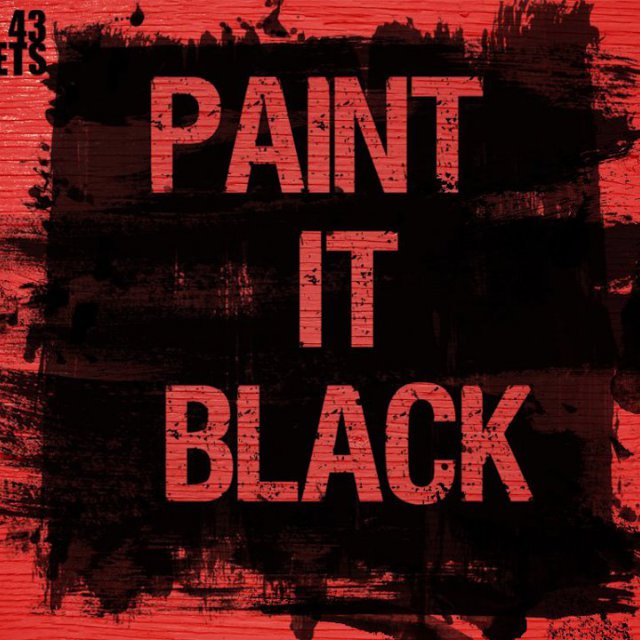 Rolling Stones - Paint It, Black