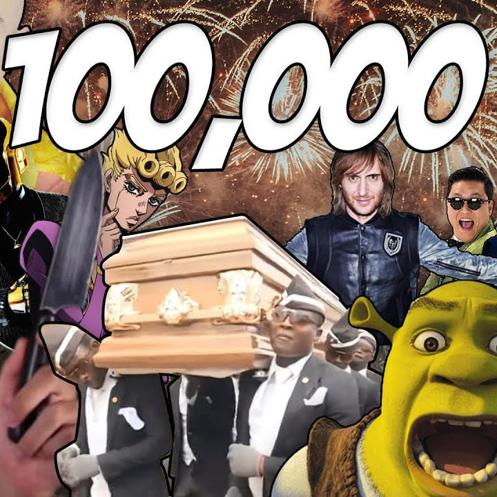 100K SUBSCRIBERS MEME MEGAMASHUP