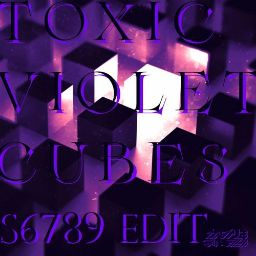 Toxic Violet Cubes