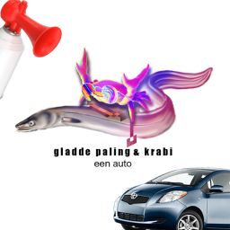 gladde paling - een auto